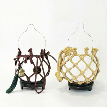 Handgewebter Netzbeutel