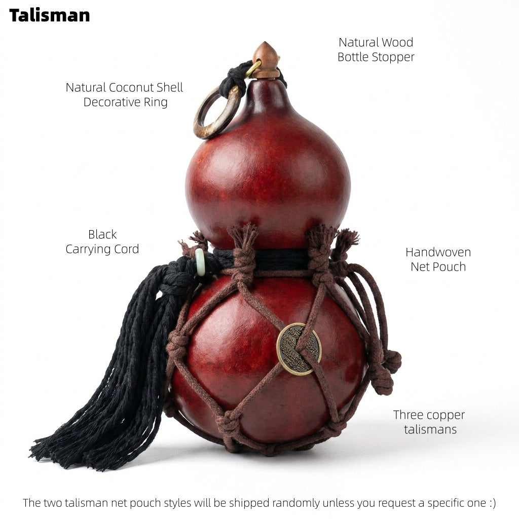 Handcrafted Urushi Gourd Bottle – Red – Selected by the Maker