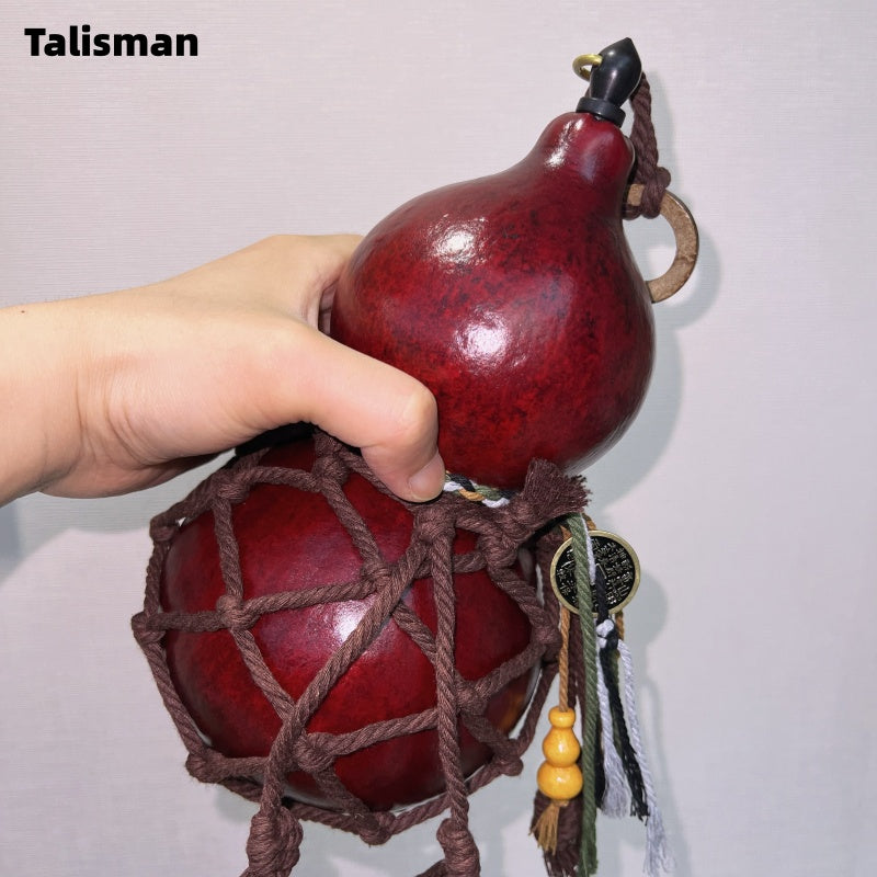 Handcrafted Urushi Lacquer Drinking Gourd Bottle – Red – Ember Oldways